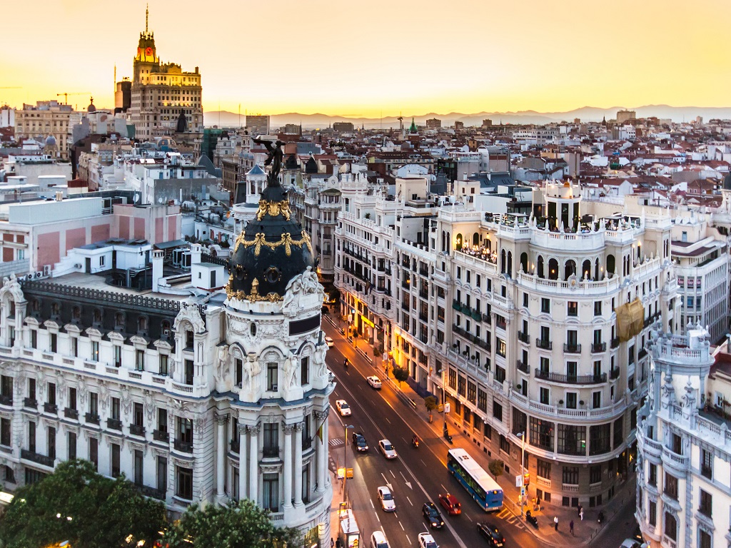Madrid and Barcelona from Bucharest