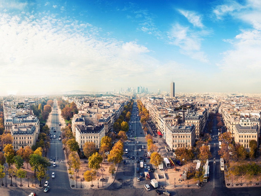 Paris from Bucharest