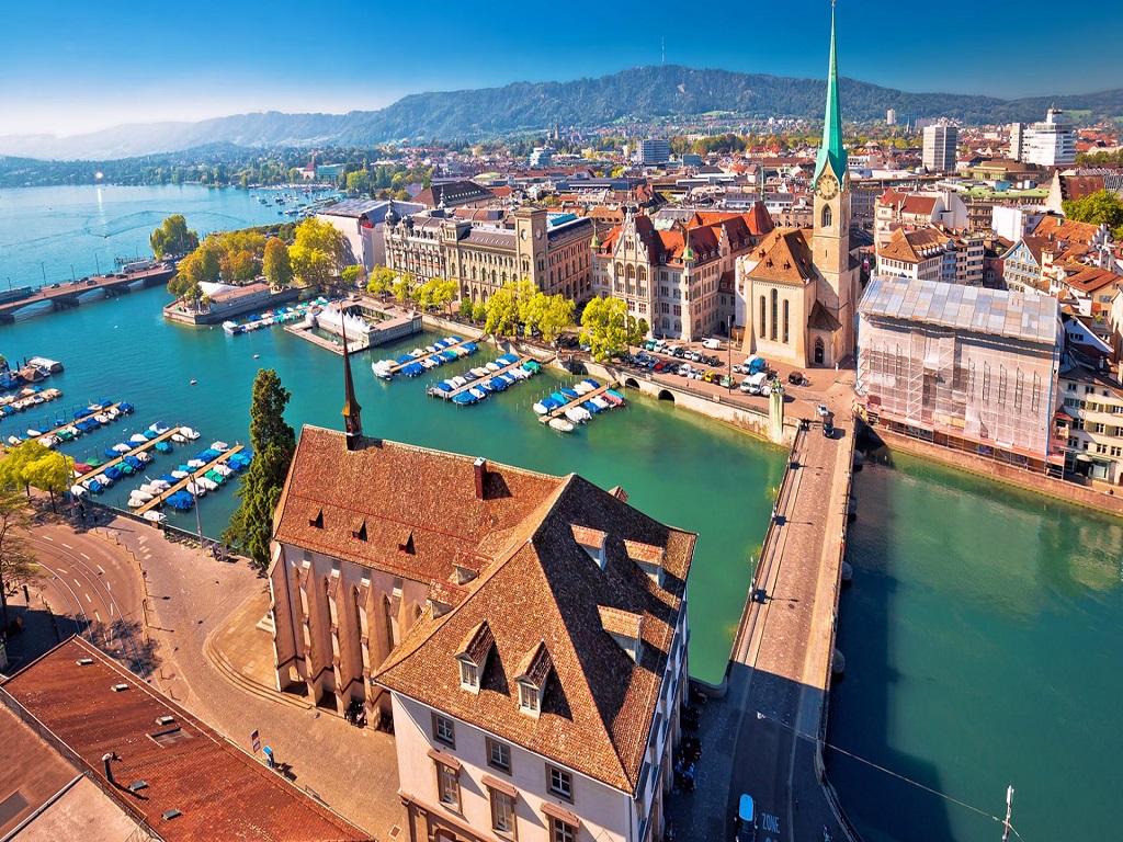 Zurich, Basel and Geneva from Skopje
